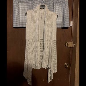 Flowy Cardigan Vest Size Small